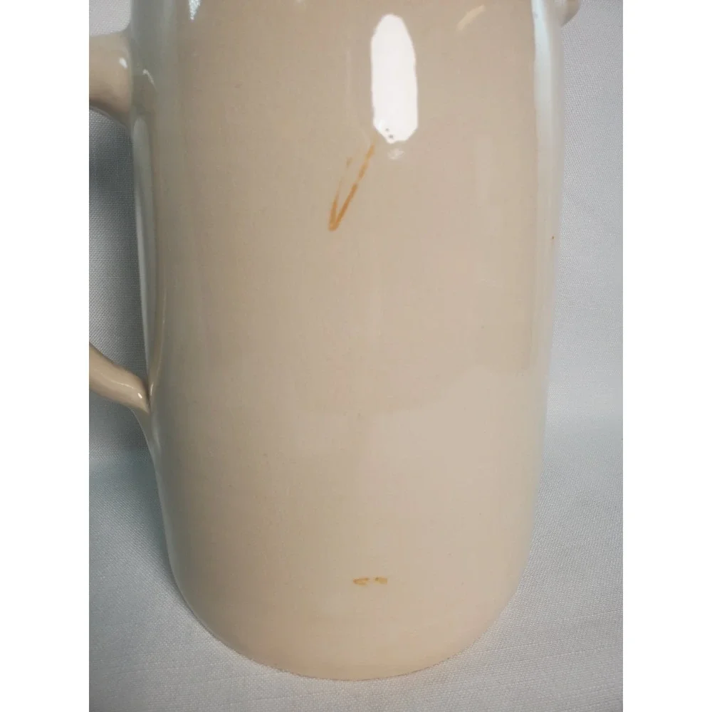 Vintage Hearts‎ Pitcher/Jug•Melinda Hart Signed•Marshall TX Ellis Prod. Pottery